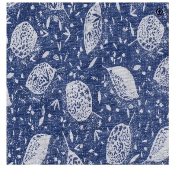 J. Hilburn Blue Tropical Print Short Sleeve Button Down - Picture 2 of 10